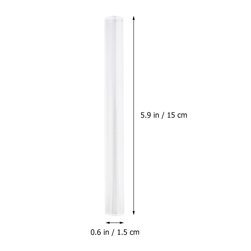 1 Set Ronde Tough Lichtgewicht Perspex Bar Acryl Staaf Twist Bar