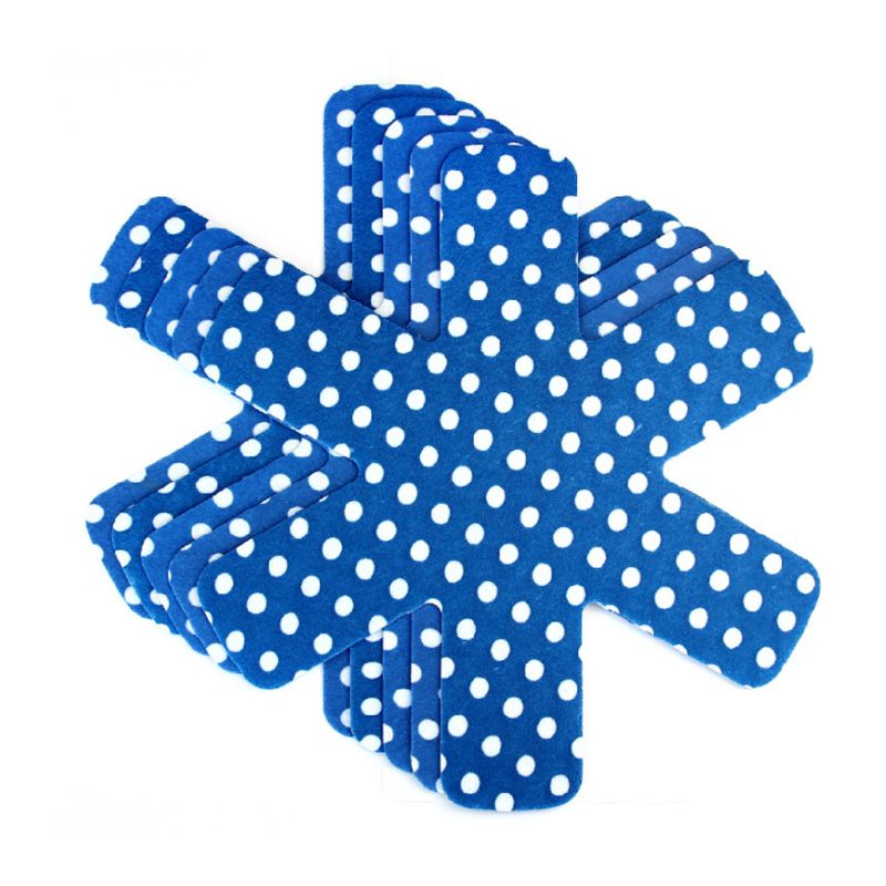 5pcs Non Woven Fabric Cookware Pots Pans Separator Protection Table Protector Anti Scratch Kitchen Tools