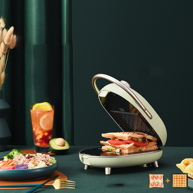 Electric Waffles Machine Iron Sandwich Maker Machine Bubble Egg Cake Oven Breakfast 220V