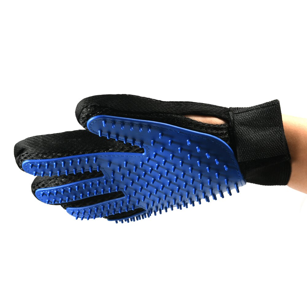 Hond Pet Grooming Handschoen Siliconen Katten Borstel Deshedding Haar Handschoenen Honden Bad Schoonmaakproducten Dier Kammen Door