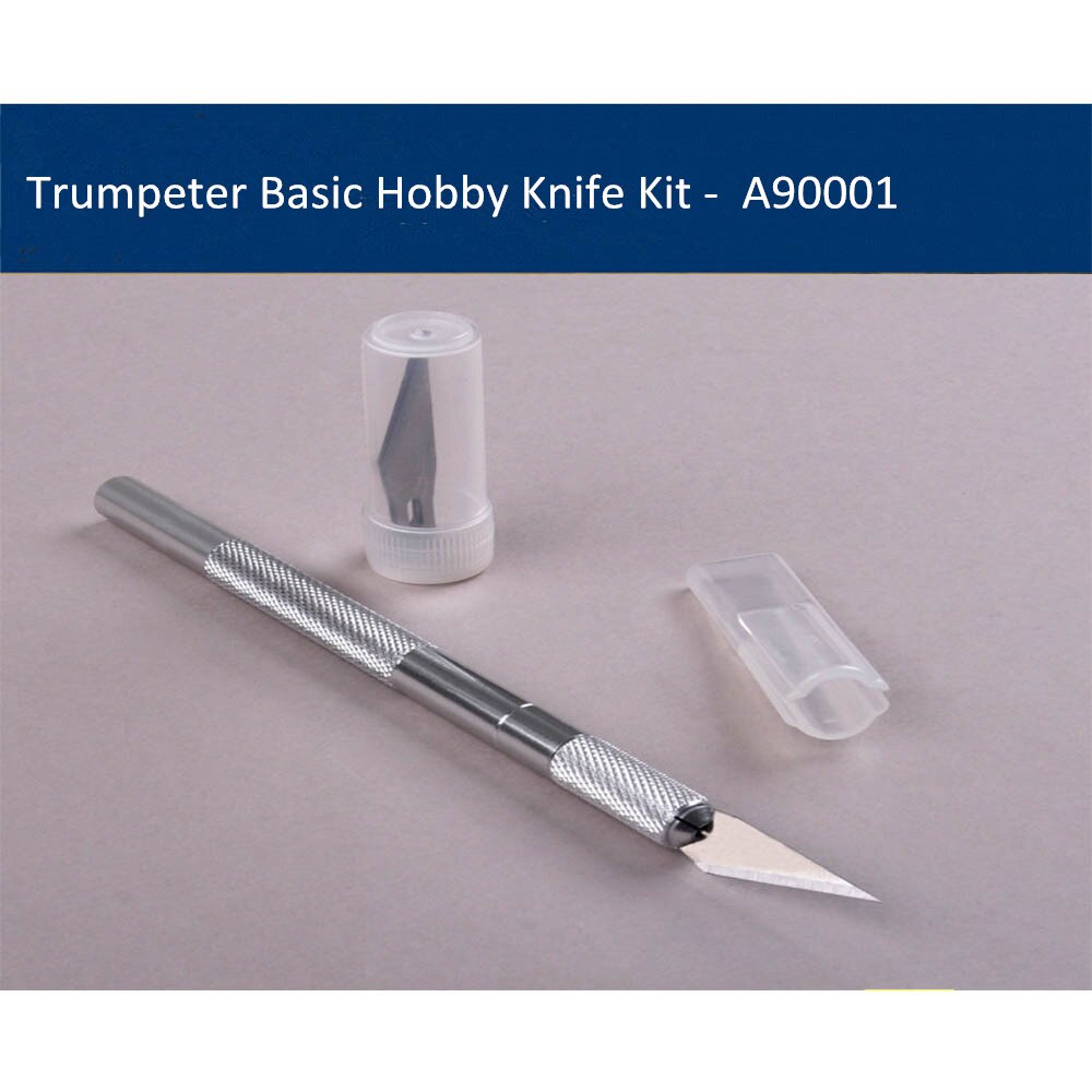 Trumpeter A90001/A90002 Basic/Professionele Hobby Knife Kit Cutter Model Hobby Ambachtelijke Gereedschappen: A90001 Basic
