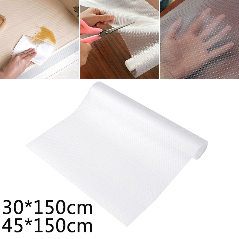 Herbruikbare transparante lademat, kastmat, waterdicht, stofdicht, contactpapier, vochtbestendig, wasbaar, plank, ladevoering, thuis