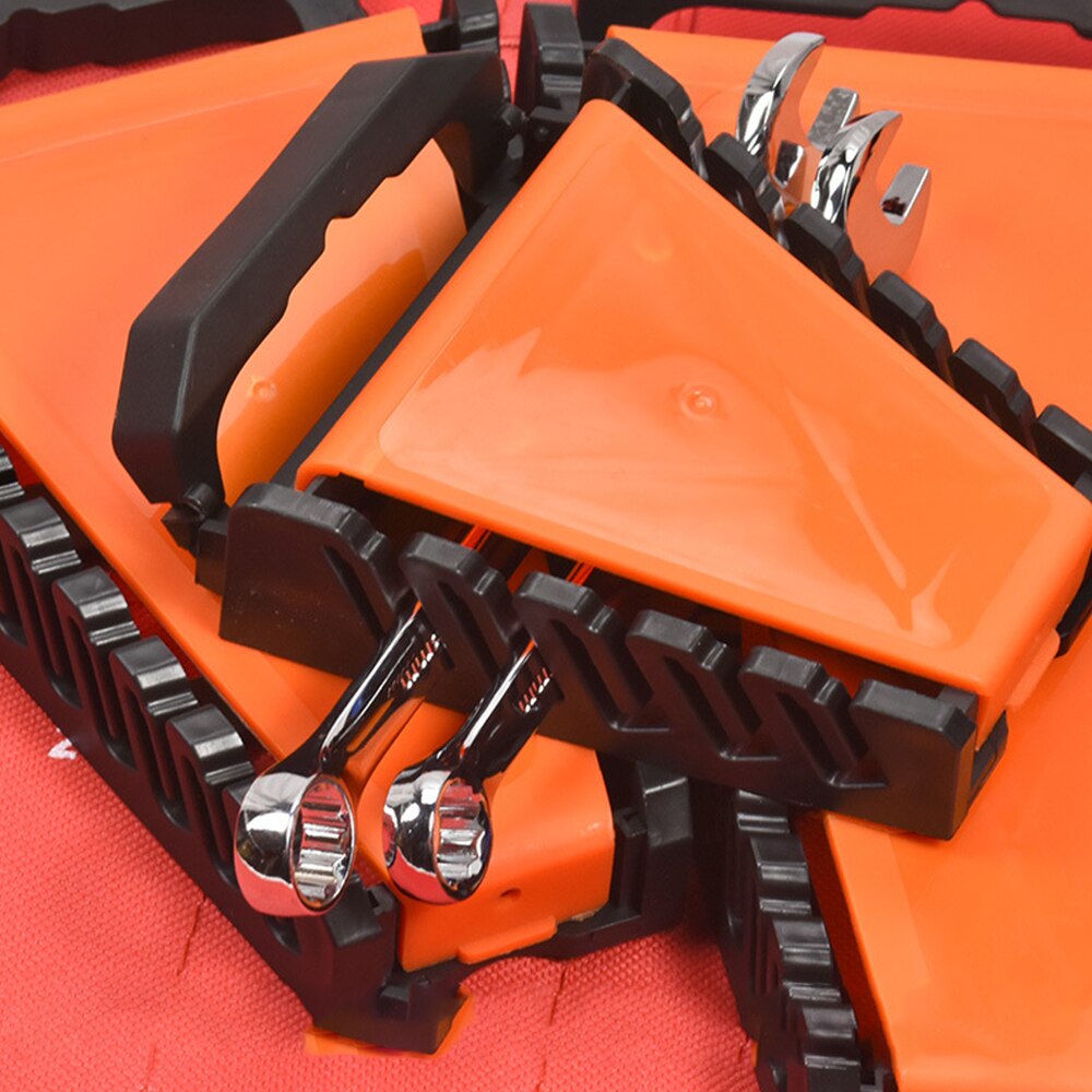 6/8/10 Slot Wrench Organizer Clip Holder Plastic Rack Spanner Storage Tool Organizer Garage Repair Bicycle/Car Hand Tools