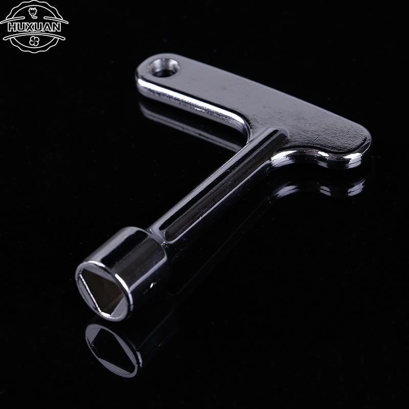 1Pcs Triangle Key Lock Elevator Door Key Multifunction Electric Cabinet Keys Universal Key