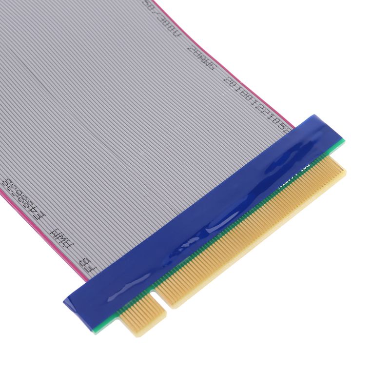 PRODUCTS PCI-E 16X to 16X Riser Extender Card Adapter PCIe 16X PCI Express Flexible Cable Z09