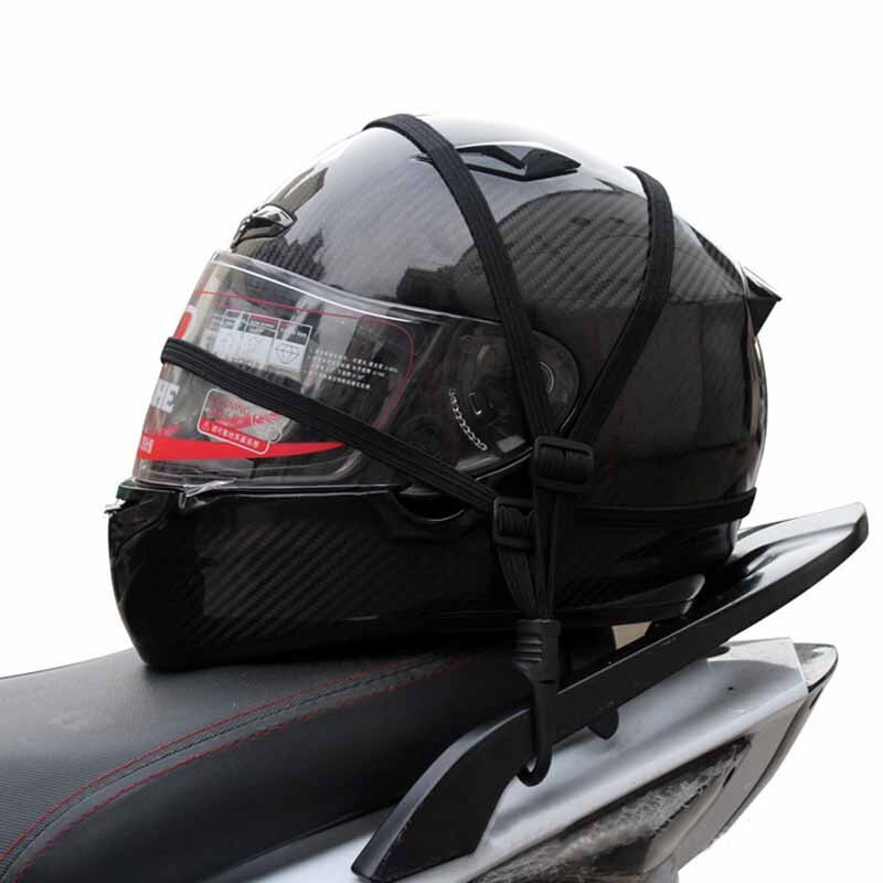 Motorfiets Bagage Helm Mesh Strap Vaste Elastische Touw Netto Bandage Voor Ducati 1098 S Tricolor 1198 S R 749 S R 848 Evo