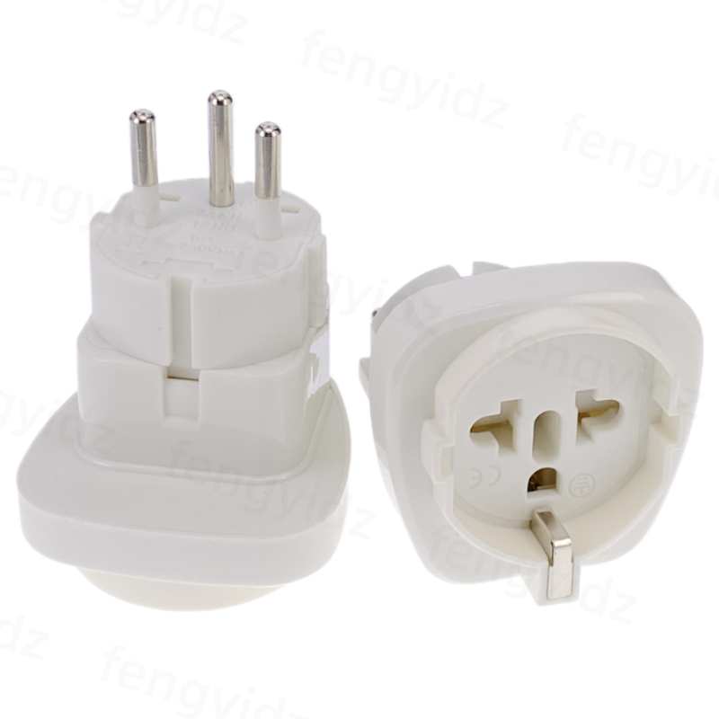 Adaptateur de voyage universel Israël 3Pin, SI-32 d'Israël à la prise mondiale, Adaptateur de voyage IEC Type H