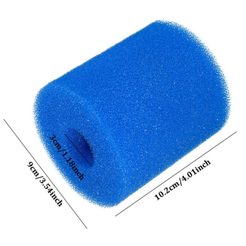 3/5Pc Zwembad Filter Foam Herbruikbare Wasbare Filter Spons, Geschikt Voor Zwembad Filter Spons Doos: 102X93X30mm