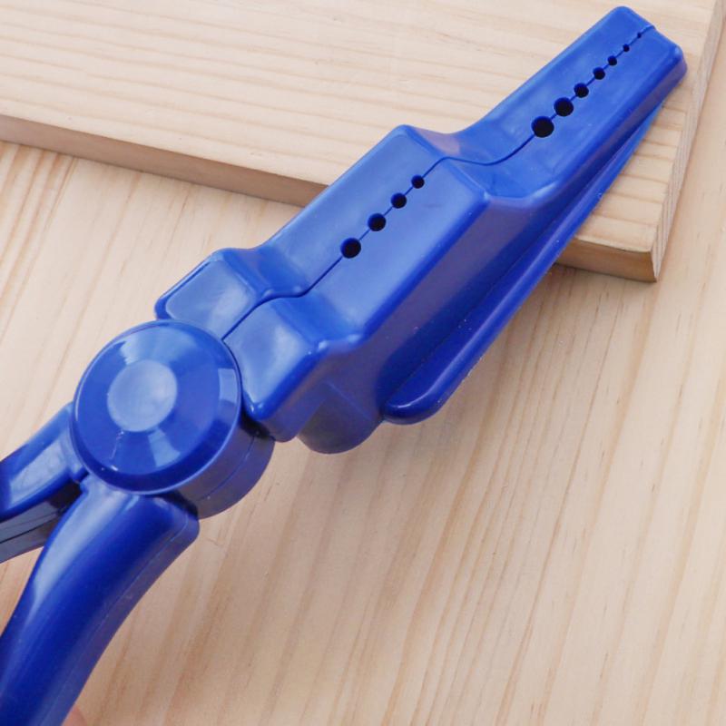 Hämmern Hilfs- Zange tragbar Nagel Fest Halter Plastik Nagel Halter Nagel Plier verhindern schlagen Sicherheit Plier Haushalt Werkzeug