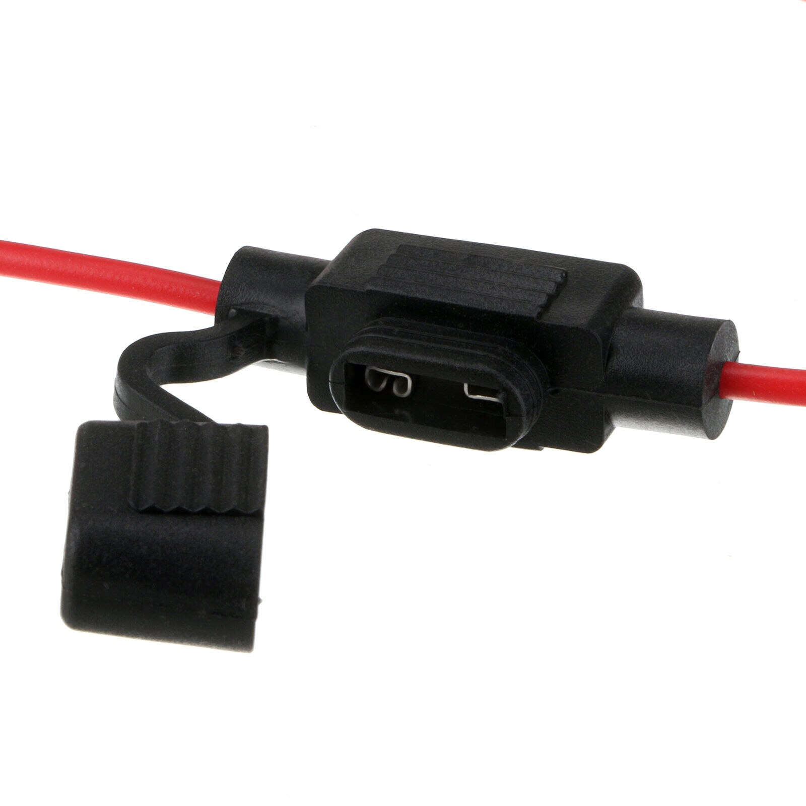 10pcs In-Line Fuse Holder Car Mini Blade Waterproof 18AWG DC 12V/24V/32V !