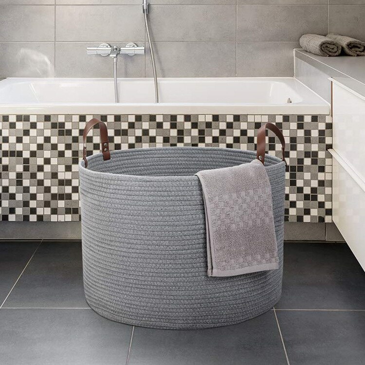 Large Capacity Storage Basket Foldable Durable Storage Box Laundry Baskets Dirty Clothes/Sundries/Toys Organizer