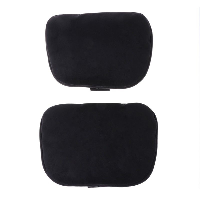 Almohada universal para el cuello del Mercedes Benz, protección para los músculos del cuello, reposacabezas, 1 par: Black