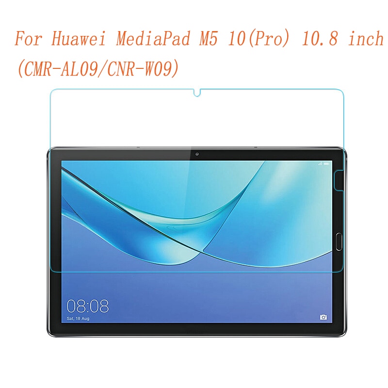 Vidrio templado para Huawei Mediapad M5 10 Pro M6 10,8 Protector de pantalla 9H Clear Tablet película protectora para M5 Pro 10,8 pulgadas de vidrio