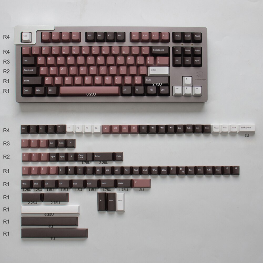 160 tasten DOPPEL SCHUSS Kirsche Profil Olivia PBT Keycap Dick Für Filco KIRSCHE Ducky iKBC Mechanische Spielen Tastatur: 168 Bingsu