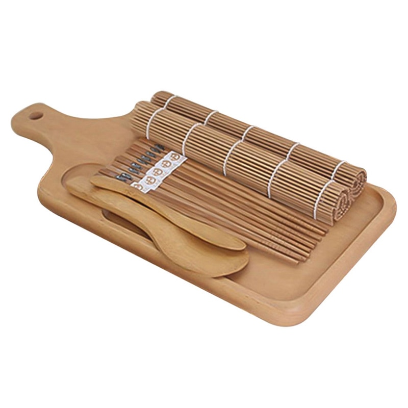 9 Stks/set Diy Sushi Maker Set Rice Mold Keuken Sushi Maken Tool Kit Sushi Mold Koken Gereedschap Set Voor Sushi roll Koken Gereedschap