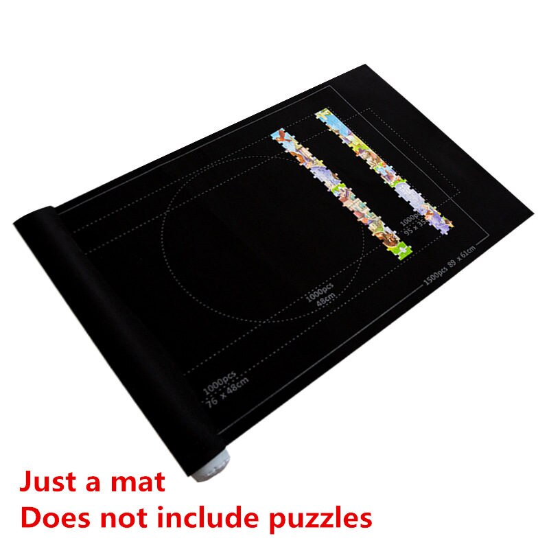 Mini puslespil 1000 stykker 38 x 26 cm samle billede puslespil til voksne pædagogiske legetøj puslespil adultos: Måtte