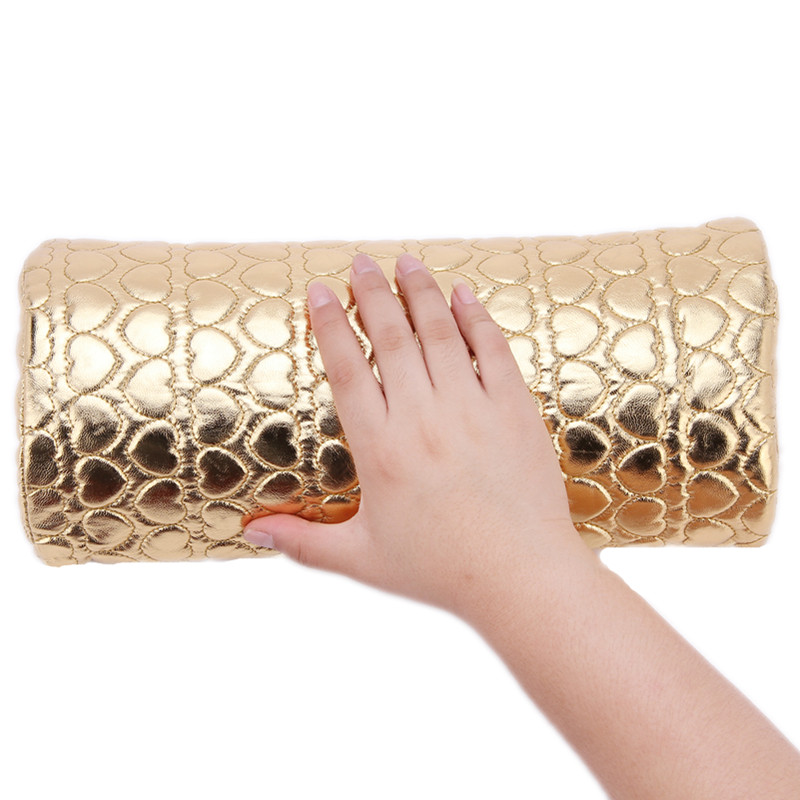 Professionelle Halbes Oval Hand Halten Kissen Armlehne Kissen Lange Nailart Manikübetreffend Weiche Spalte Nagel Werkzeug Ausrügestochen