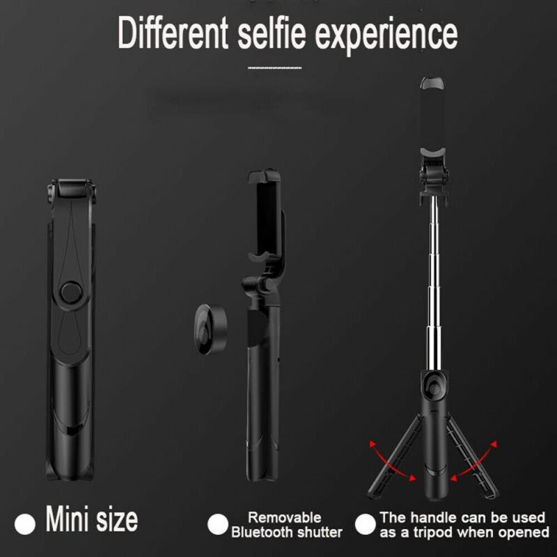 3 in 1 Selfie Stock Telefon Stativ Erweiterbar Einbein Mit Bluetooth Fernbedienung Für Smartphone Selfie Stock praktisch Stehen