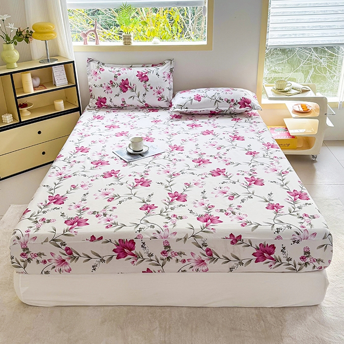Bonenjoy-sábana bajera tamaño King con funda elástica para cama doble, Funda de colchón con patrón de aguacate, sin funda de almohada