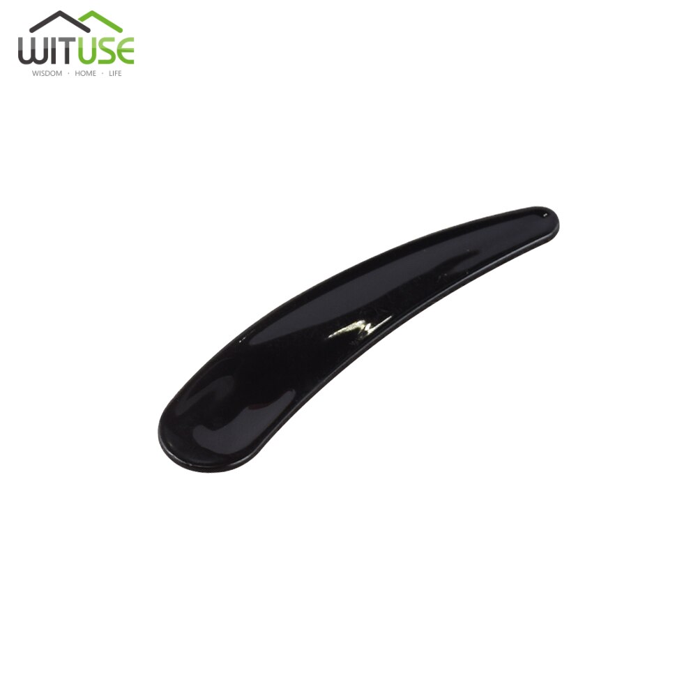 Neue 10/20/50 teile/satz Mini Kosmetik Spatel Scoop Einweg Maske Weiß Rosa Lila Schwarz Kunststoff Löffel machen-hoch maquillage Werkzeuge: Schwarz / 20 Stücke