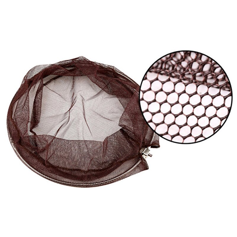 2.1M Collapsible Catch Fishing Net Foldable Carbon Long Handle Telescopic Fish Catching Landing Nets Gear