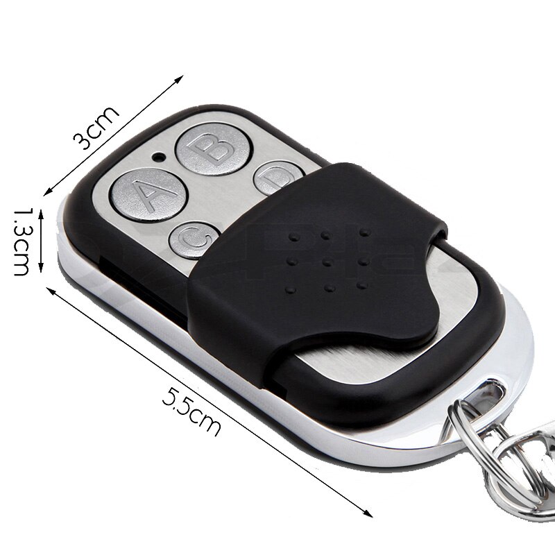 For transmitter 2 transmitter 4 garage door remote control 433mhz rolling code