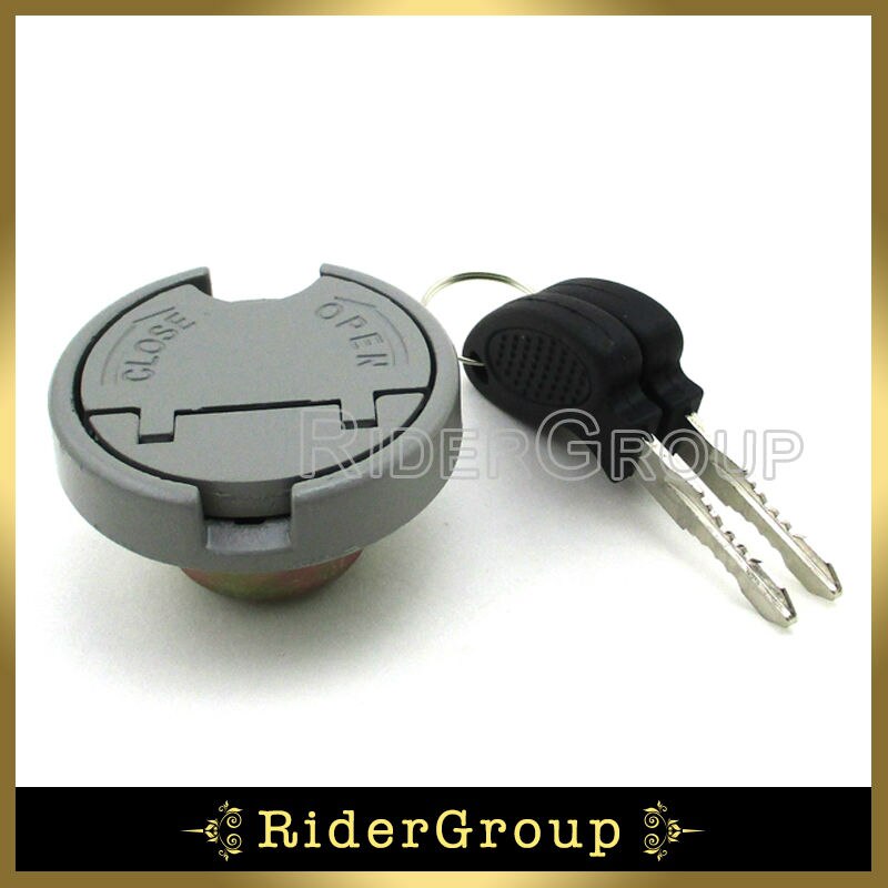 Metal Tank Gas Fuel Cap Lock 50cc 70cc 90cc 110cc 125cc 140cc 150cc 200cc 250cc ATV Quad Go Kart