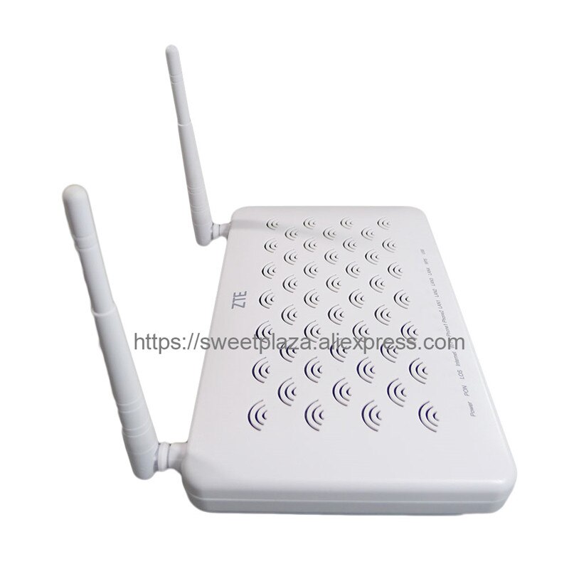 ZTE ZXHN F660 GPON ONT of 4 GE LAN 2 phone ports 5 DBI antennas WIFI,SC/APC green input, English V5.2