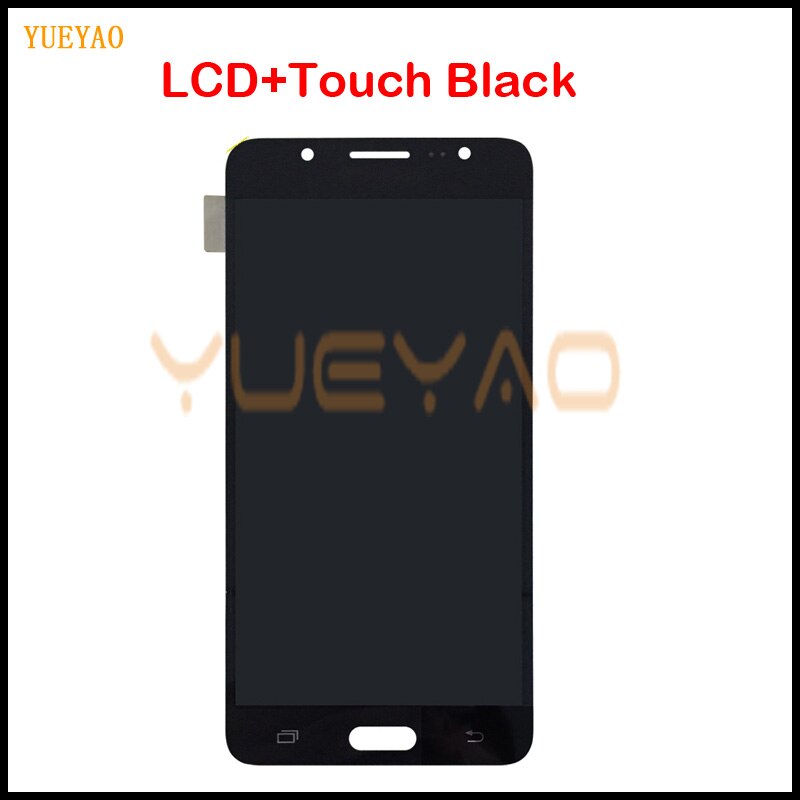 J5 Display Voor Samsung Galaxy J5 J510 Lcd Touch Screen J510FN J510F J510M J510H/Ds Screen helderheid: LCD Adjust Black