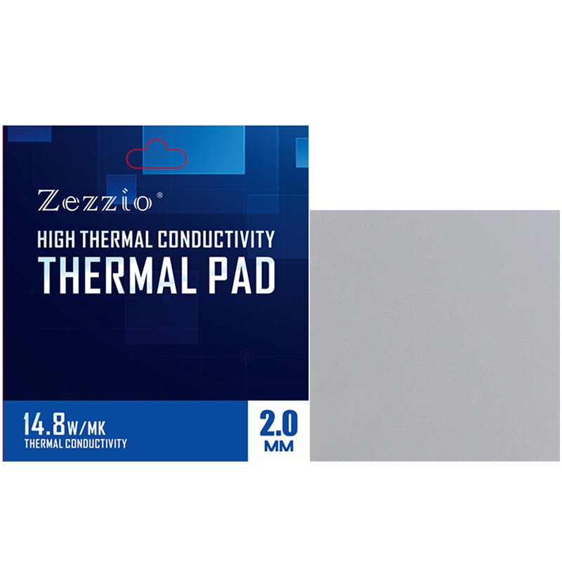 Zezzio 120X120MM,14.8W/mk Thermal Pad For RTX3090,RTX3080,RTX3070 Graphics Card ,CPU,RAM, Video Memory,SSD, Computer Cooling