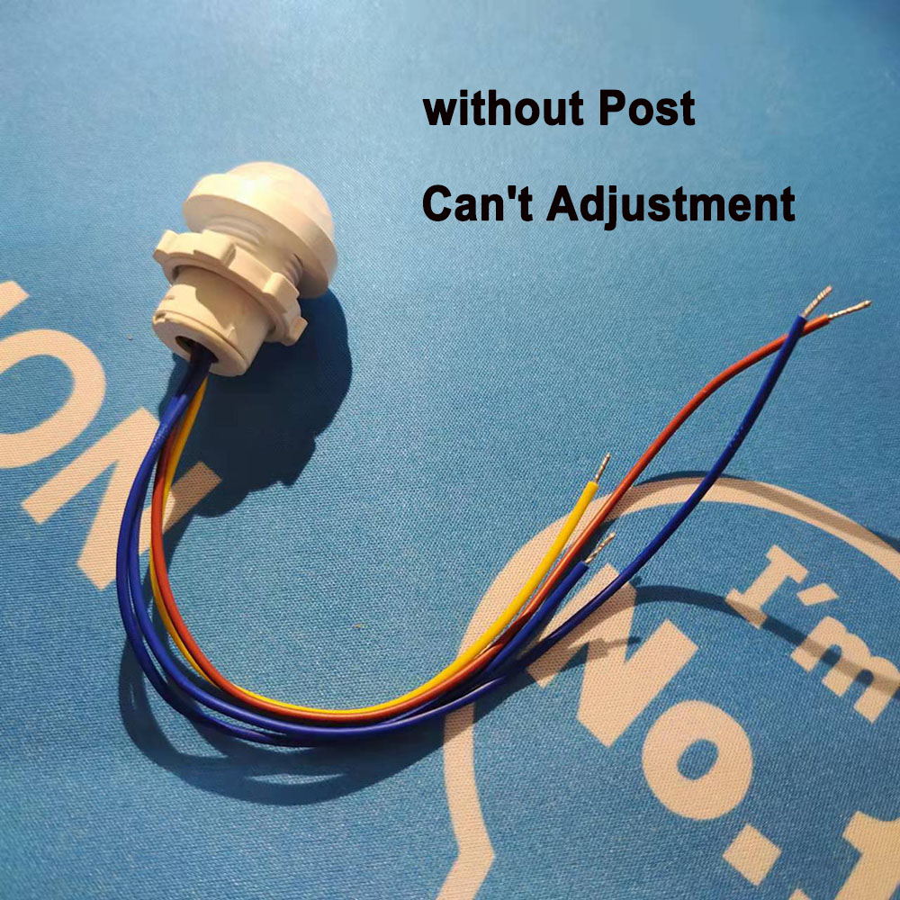 Home Light Sensor Time Delay Adjustable 110V-220V Sensitive LED PIR Infrared Motion Sensor Switch Mode Detector Light Switch: C