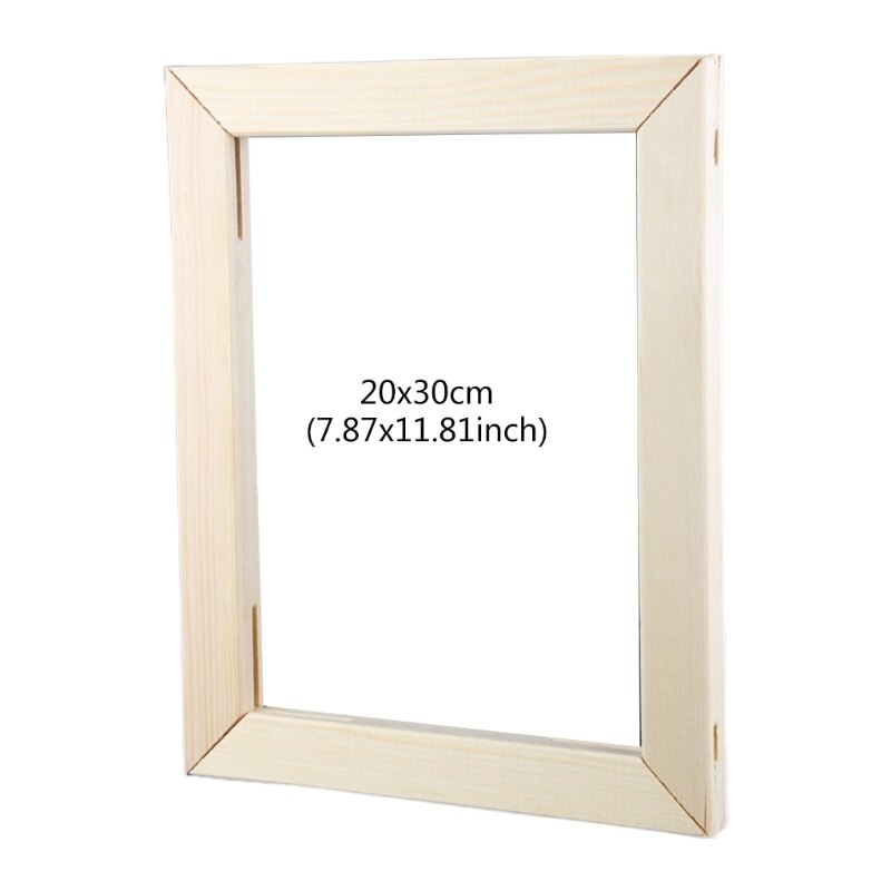 Wooden Frame Digital Oil Painting Diamond Painting DIY Combo Frame Home Decoration: 20x30
