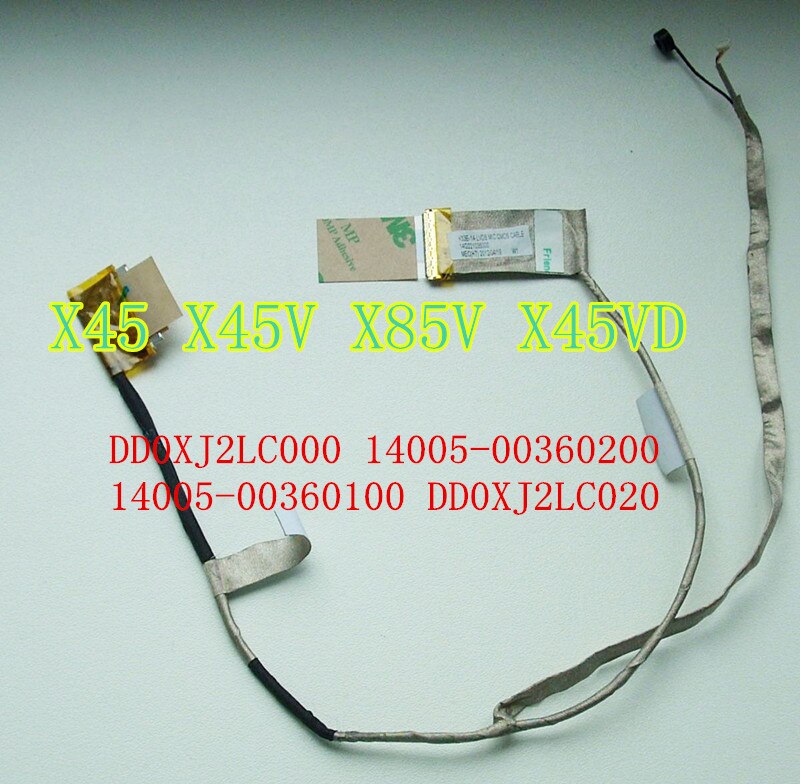 ASUS ASUS X45U X45V Screen cable X85V X45VD Screen cable display screen screen cable DD0XJ2LC000