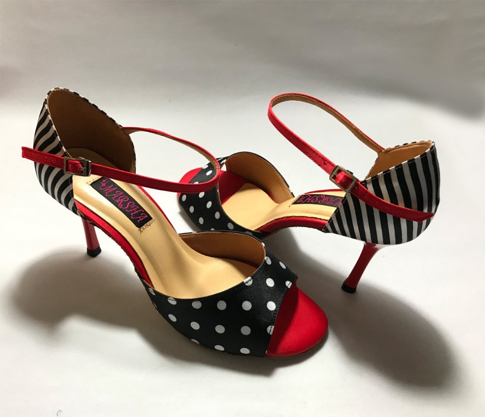 Zapatos de baile latino cómodos y a la , zapatos de salsa, zapatos de boda y tango para mujeres 6205B-SD