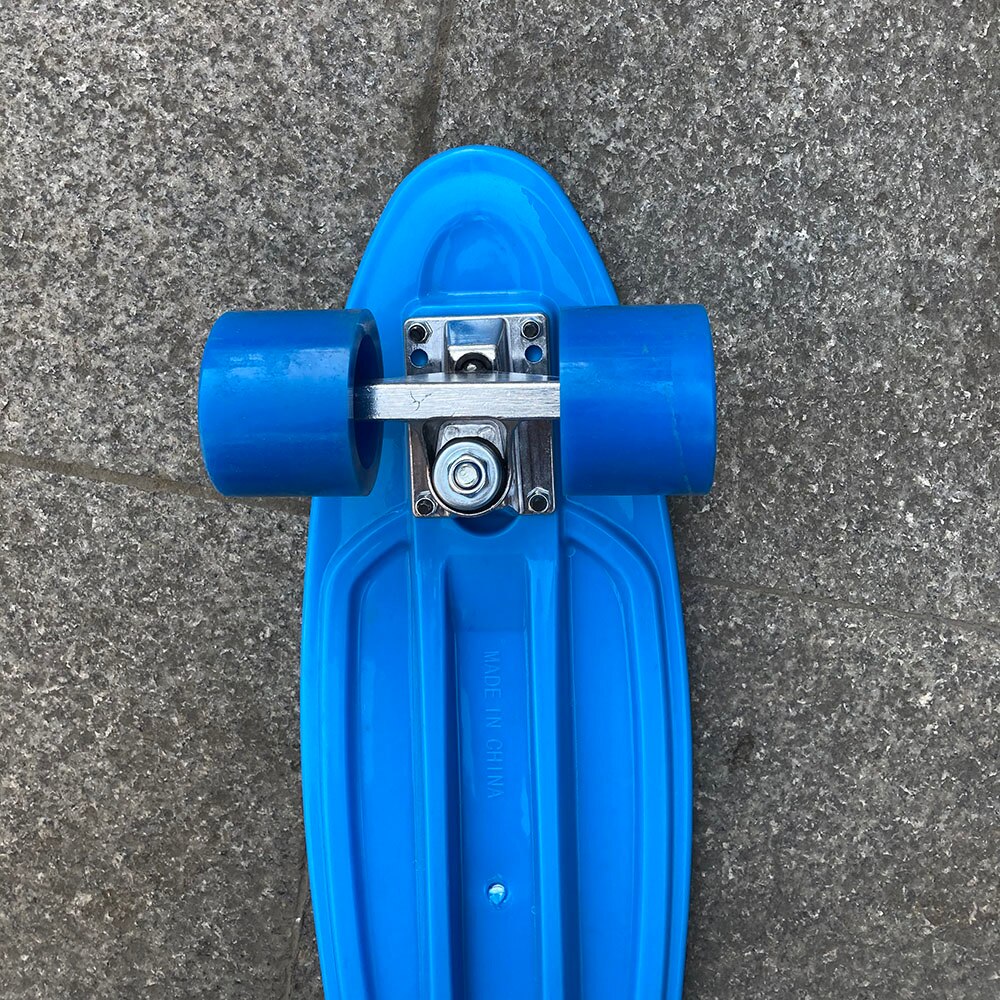 Mannen Vrouwen 22 ''Mini Penny Board Cruiser Skateboard Compleet Monteer Kinderen Volwassenen Plastic Vis Banaan Skate Board Speelgoed Scooter