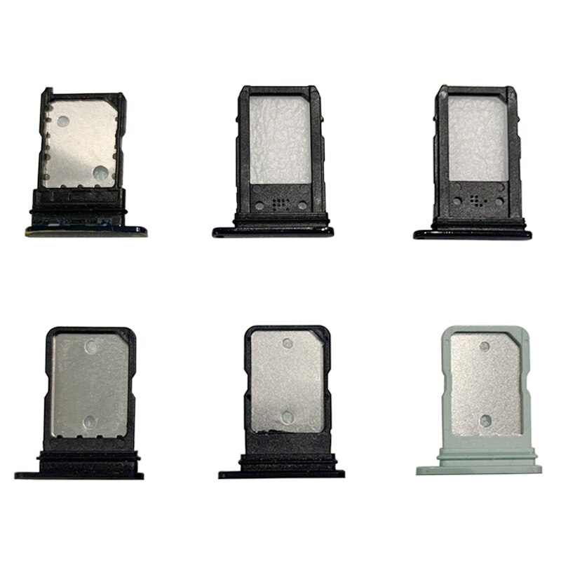 Sim Kaart Lade Sim Card Slot Houder Voor Google Pixel 3 Xl 3A 3A Xl 4 4XL 4A 5 Geheugen microsd-kaart Vervangende Onderdelen