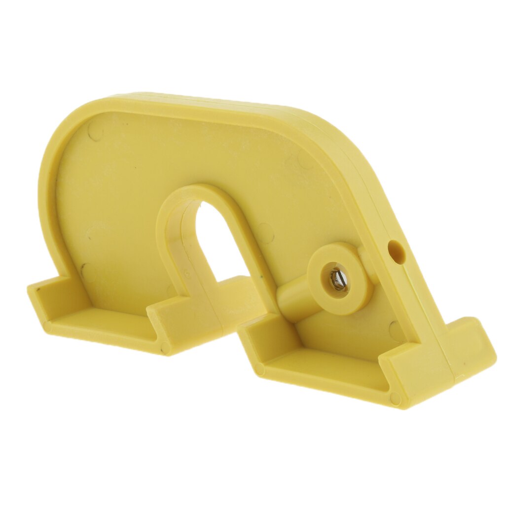 Low price Nylon Circuit Breaker Lockout Devices MCB Lockout Safety Lock Yellow Color