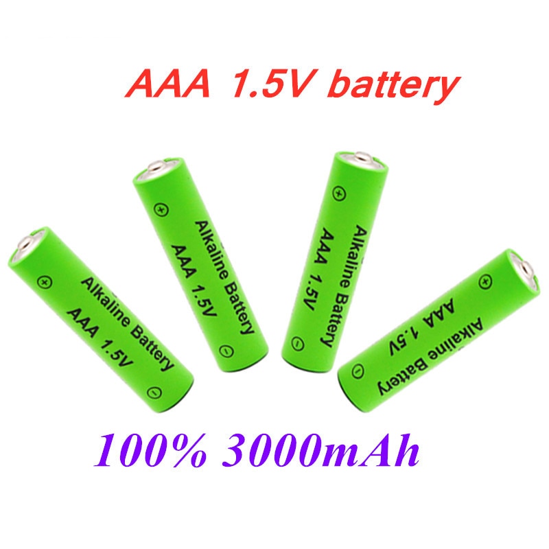 3000Mah 1.5V Aaa Alkaline Batterij Aaa Oplaadbare Batterij Voor Afstandsbediening Speelgoed Batery Rookmelder met Lader