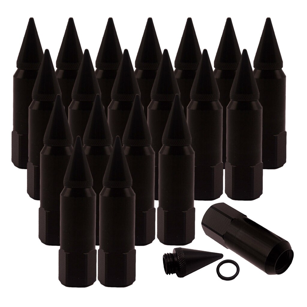 Aluminum Car Wheel Lug Nuts Extended Tuner 60mm Car-Styling Universal