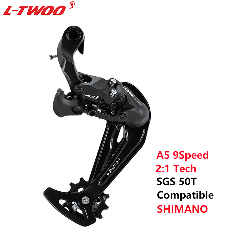LTWOO – dérailleur arrière pour vélo de montagne A5 A7 9/10 vitesses 50T ultegra, pour Cage de jambe SGS 9/10V, pour Shimano SRAM