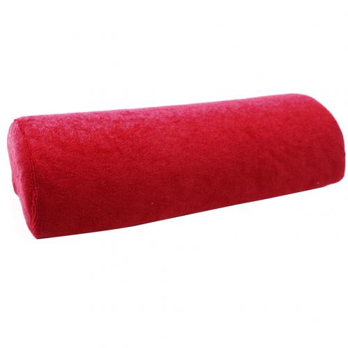 5 Colors Soft Hand Rests Washable Hand Cushion Sponge Pillow Holder Arm Rests Pillow Cushion Nail Art Small Manicure Hand Rests: Red