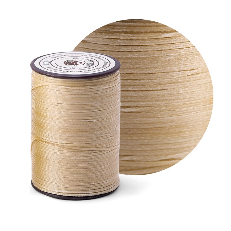 0.8Mm 100M Platte Wax Draad Naaien Lederen Gereedschap Hoge Sterkte Draad Wax Ropehand Maken Tool Voor Leer stof: 003