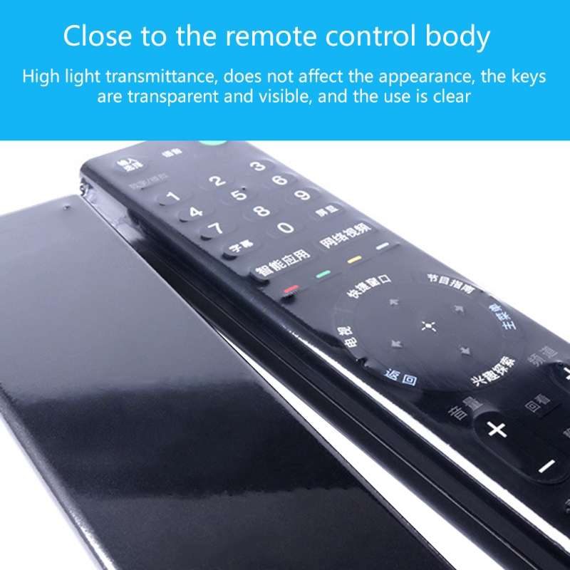 10PCS Shrink Wrap Bags for TV Remote Control Air Condition Video Protective Case