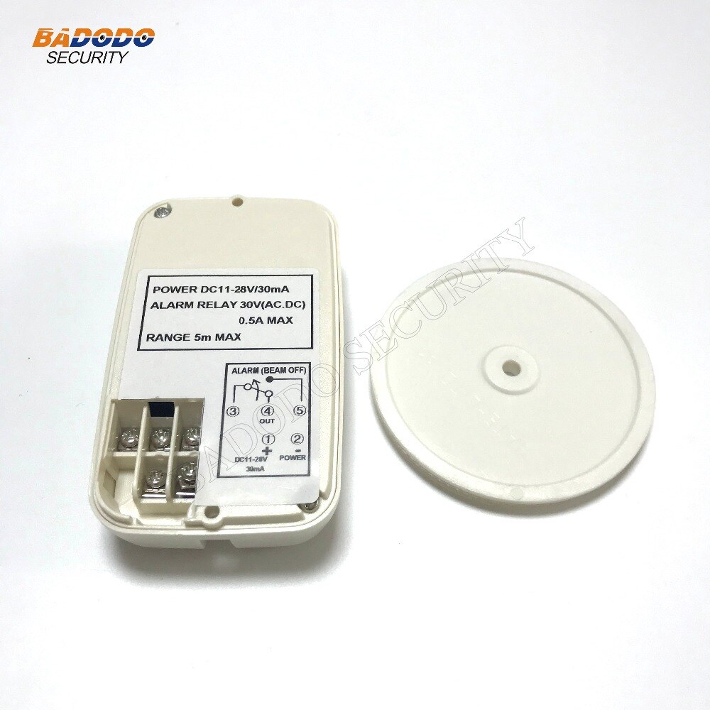 Active Infrared Beam Sensor ABO-5L for alert of entrance,exit,window,passage,stairs,Reflective,easy to install