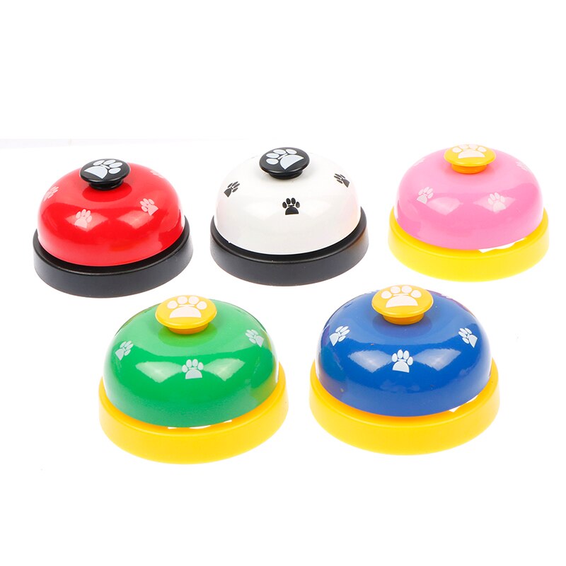 Timbre de mascota con impresión de huella a juego, timbre de perro divertido