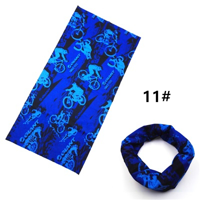 Vindtät cykel sömlös magisk bandana cykling pannband utomhus sport skid bandana huvudbonad mask cykel halsduk