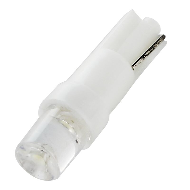 20 Pcs T5 Wedge Concave Led Lampje Meter Gloeilamp Wit Biedt T5 Socket Led Lamp, hoge Energieverbruik, Duurzaam.