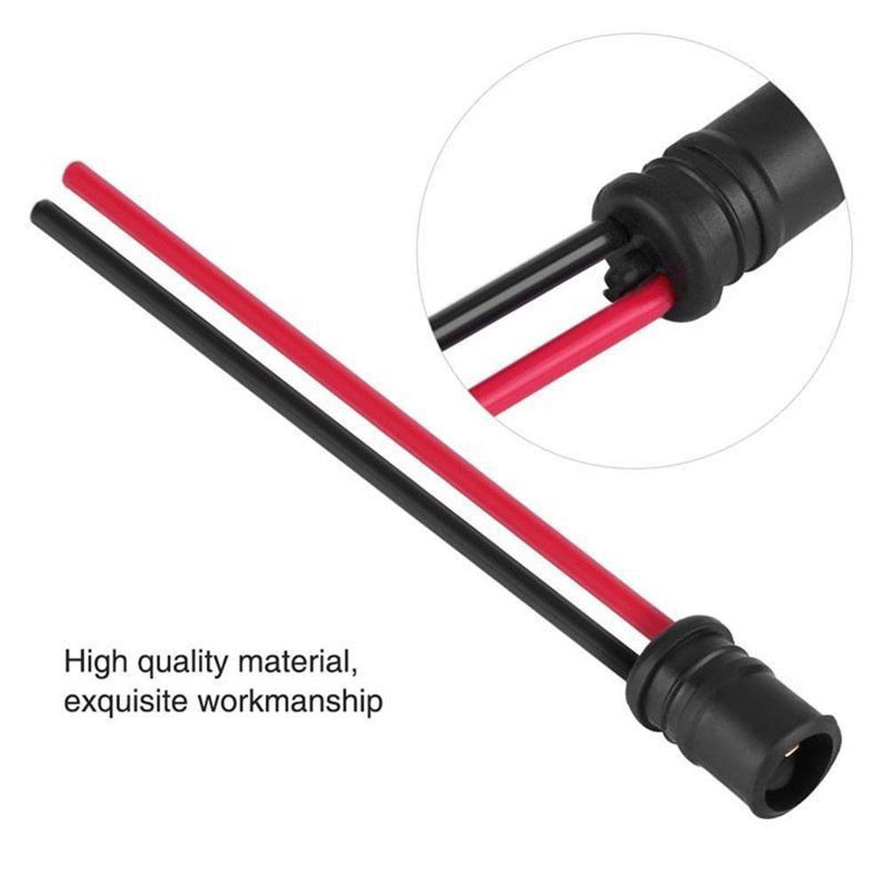 1 stk  w5w t10 12cm auto bil lyspære sokkel holder lastebiler båter kontakt forlengelse