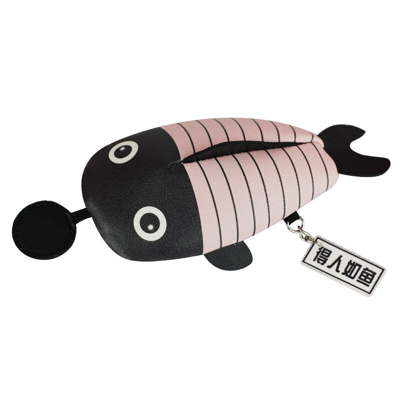 NEUE Nette Fisch Schlüssel tasche Geldbörse schlüssel Mini tasche Mädchen tasche Kordelzug Kreative Schlüssel schnalle Kreative Lagerung: rosa