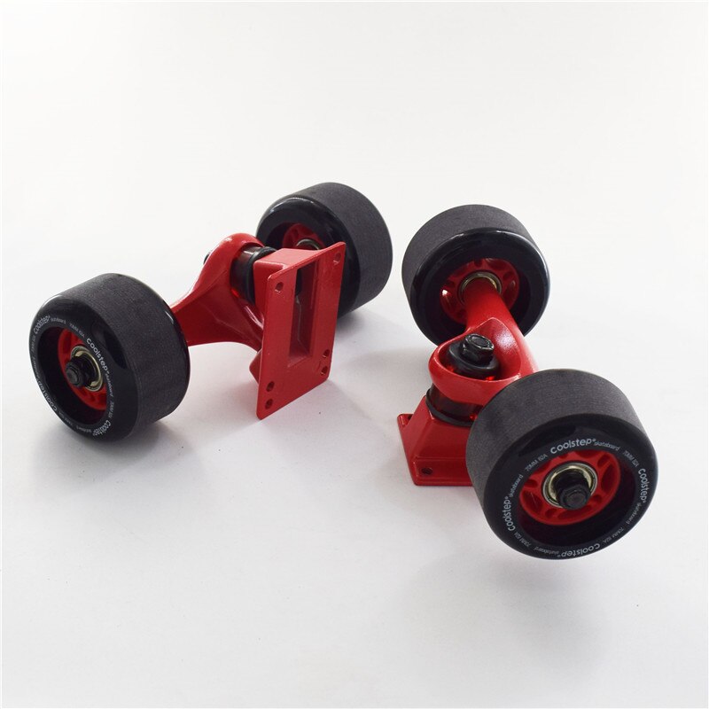 5 tum skateboard truckar 4 82a pu skateboard hjul abec 7 lager lång bräda komplett element aluminium 95a pu bussning